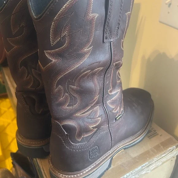 Dan Post safety toe work boots - Picture 5 of 7